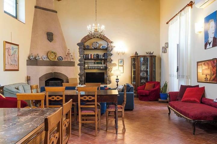 Charmante Villa mit Pool, Garten und Aussicht in Giarre, Catania Provinz