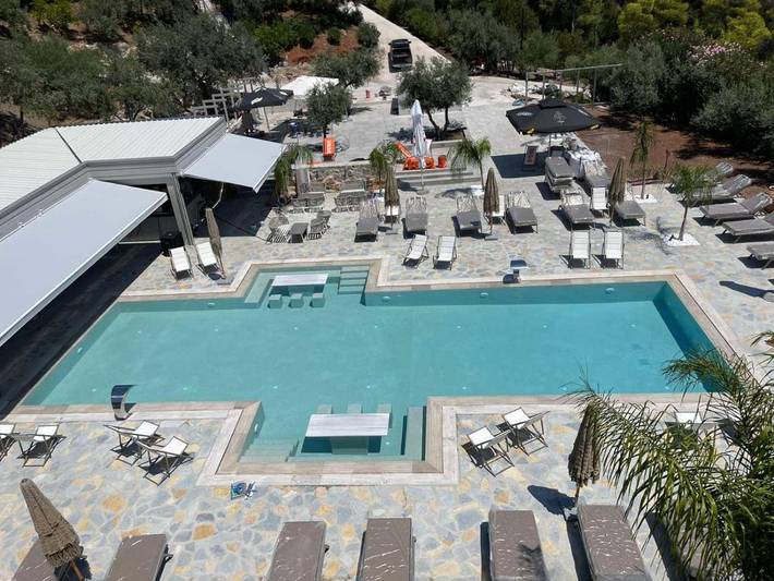 Bungalow für 2 Personen, mit Garten und Terrasse auf den Peloponnes