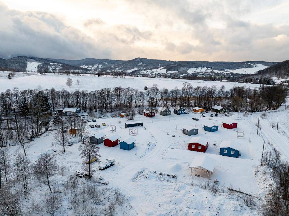Osada Pstrąga in Sudety (Polska)