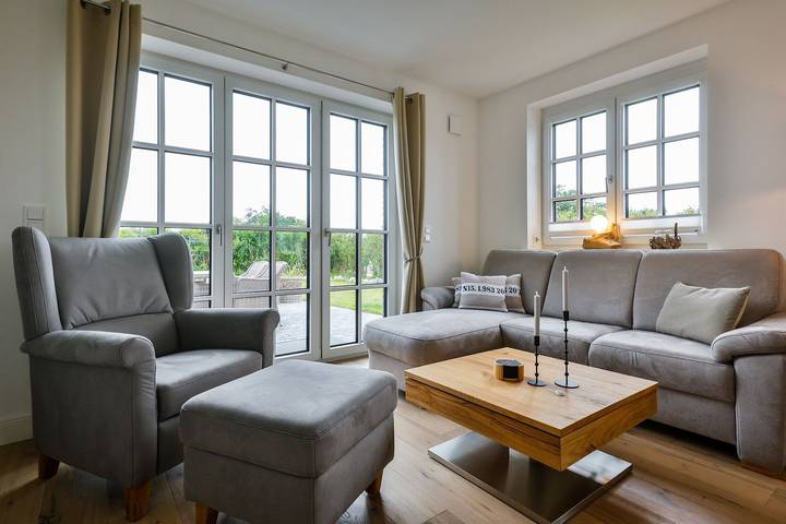 Ferienhaus für 4 Personen, mit Terrasse und Garten sowie Ausblick in Tinnum - 3
