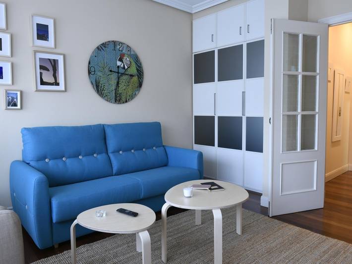 Appartement de vacances entier, Sur le fleuve Bilbao, vues exceptionnelles in Spa-Balneario Jardines de Albia (Bilbao), Bilbao