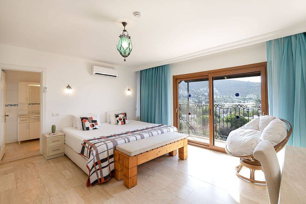 Geräumige private Familienvilla mit herrlichem Blick in Bodrum, Türkische Ägäis