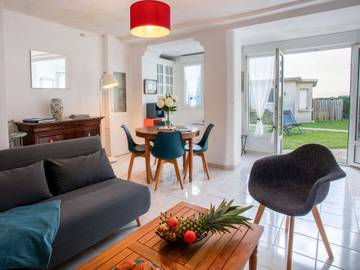 Gîte pour 4 personnes, avec balcon et jardin à La Bernerie-en-Retz