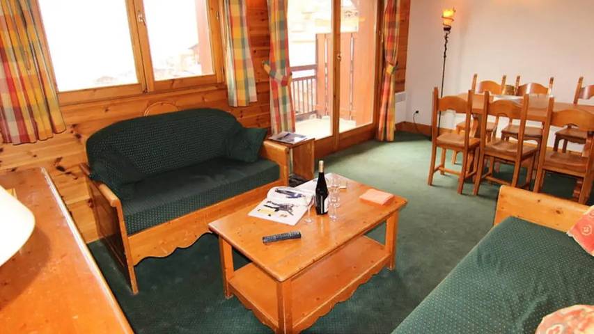 Chalet pour 7 personnes, avec balcon, animaux acceptés à Val Thorens - 4
