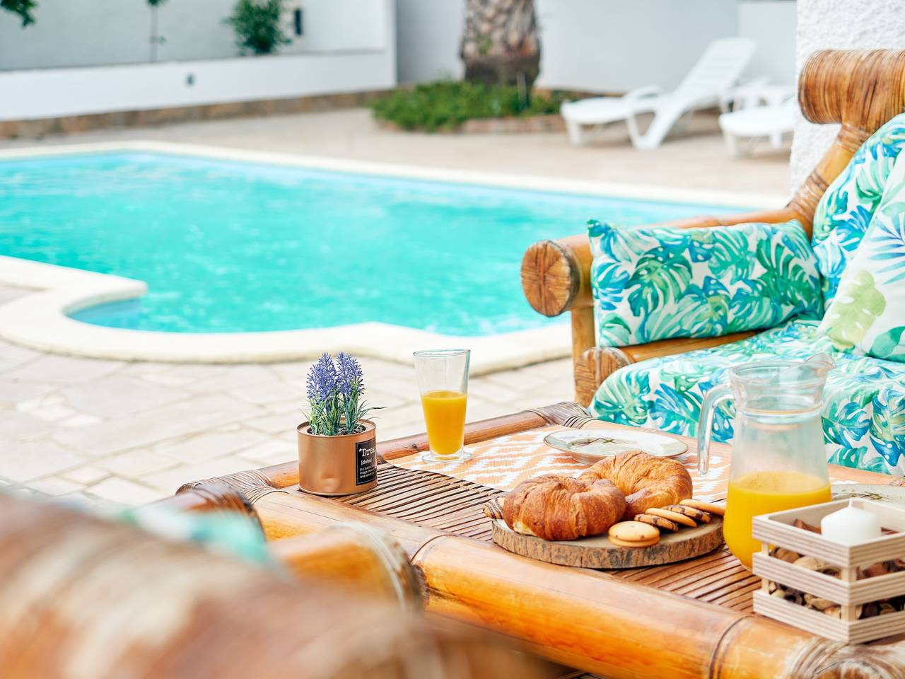 Villa "Naizan" with Private Pool, 3 Terraces and Wi-Fi in Les Tres Cales, l'Ametlla de Mar