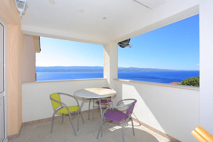Apartament wakacyjny dla 3 osób, z balkon/ taras w Stanici