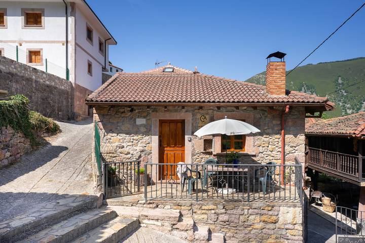 Studio « La Panera d'Abaxo » avec vue sur la montagne in Somiedo, Chaîne Cantabrique