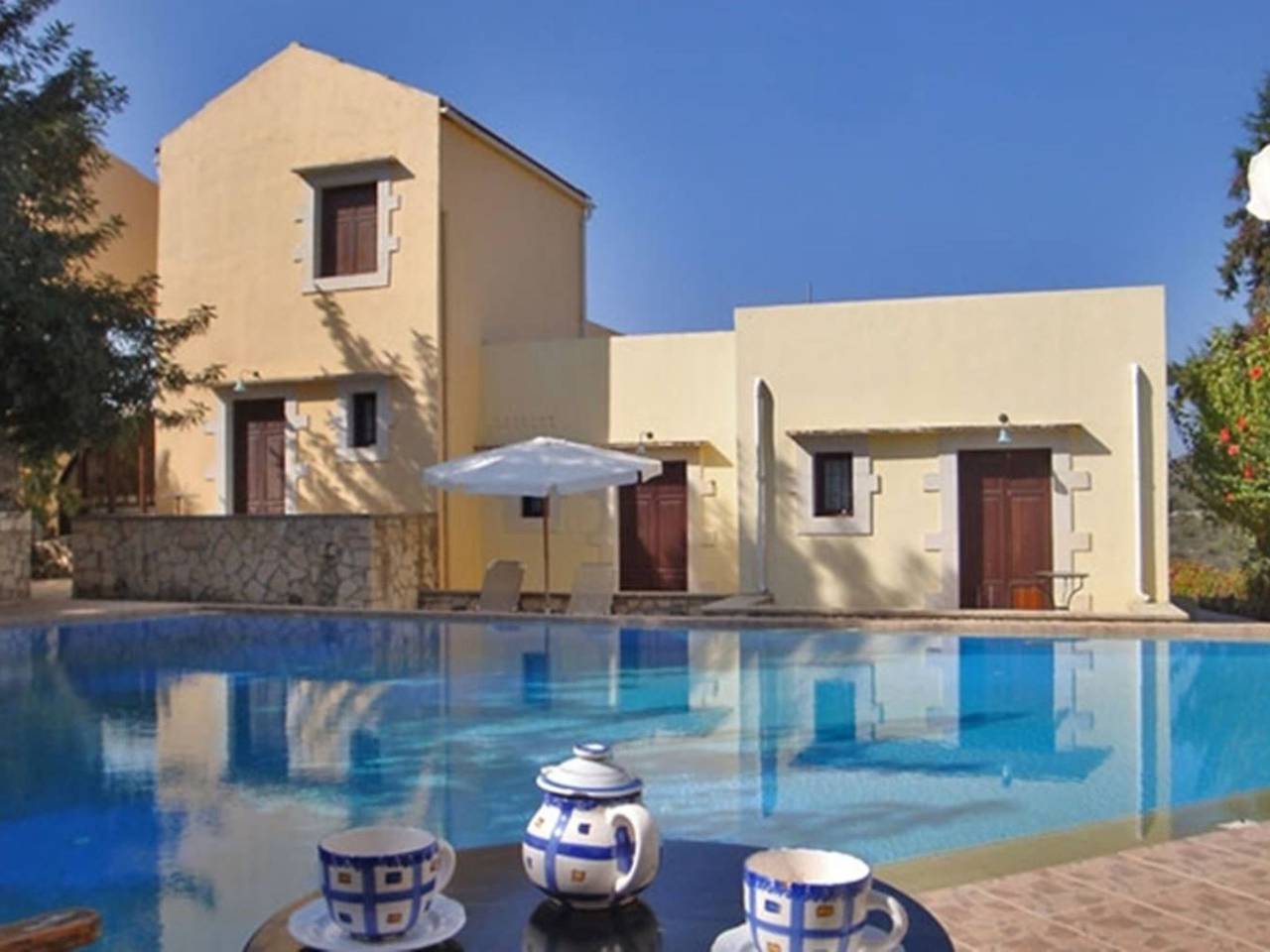 Ganze Wohnung, Gruppenunterkunft auf Kreta - separate Häuser in Douliana, Vamos