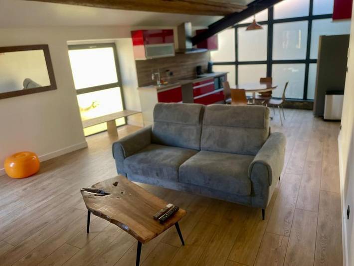 Location de vacances pour 2 personnes, avec vue et balcon à Sainte-Valière - 2