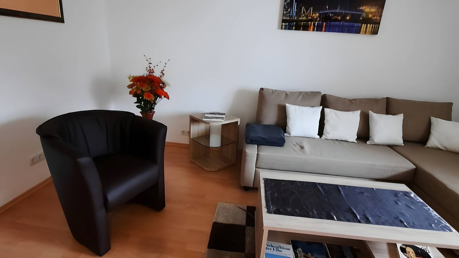 Appartement 'Für 3 Personen 50 m²' met gedeeld terras, balkon en wifi, foto 14