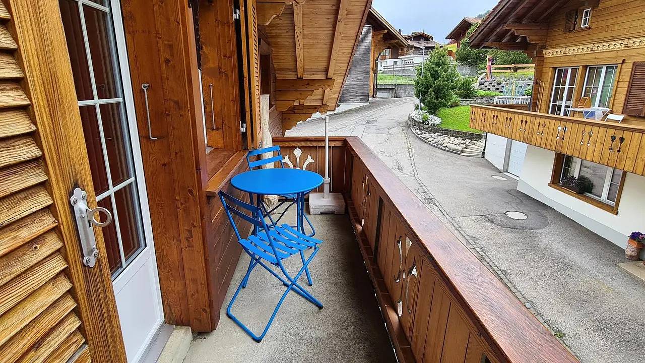 Appartement de vacances entier, Appartement de vacances pour 4 personnes avec balcon in Adelboden, Frutigen-Lenk-Adelboden