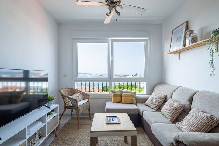 Apartamento para 4 personas, con Balcón en Rias Baixas