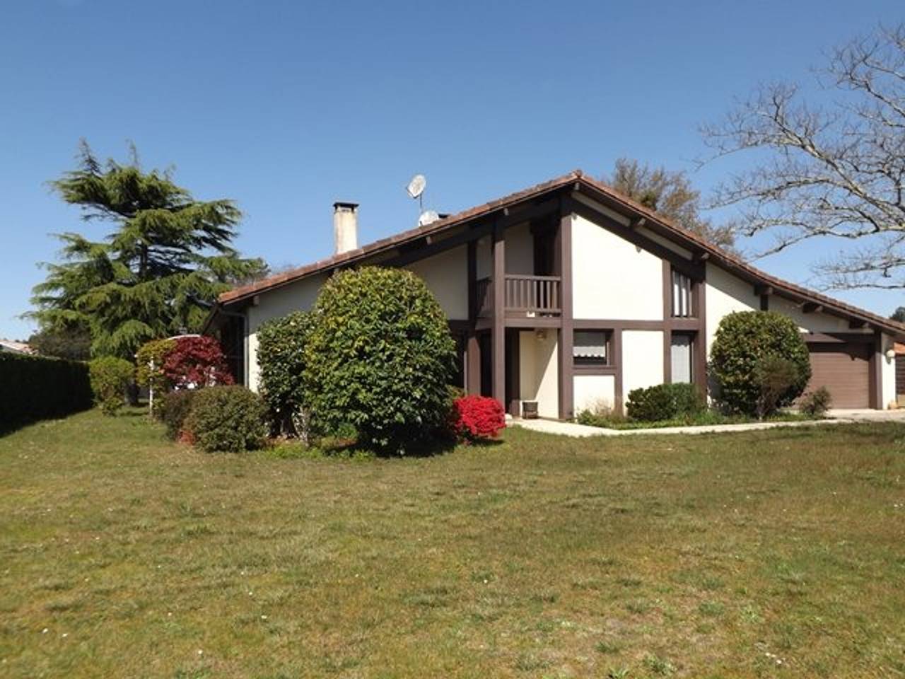Ruhige Villa mit Pool, Haustiere erlaubt - 8 Pers. in Vielle-Saint-Girons, Côte d’Argent
