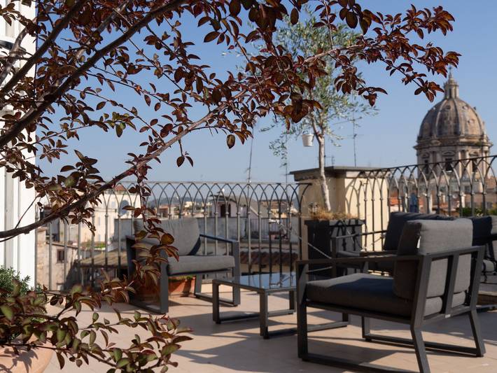 Gîte pour 4 personnes, avec terrasse à Rome - 3