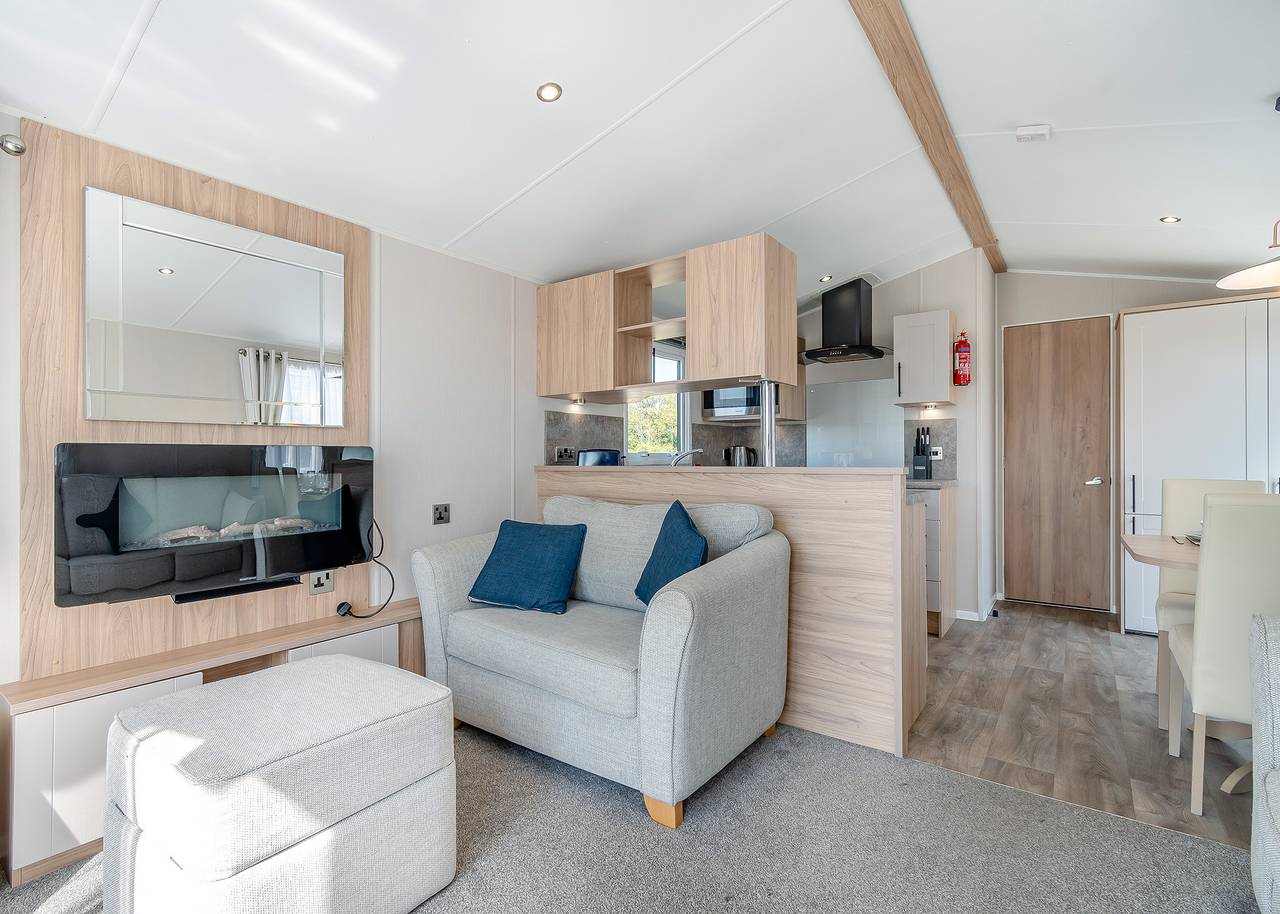 Entire apartment, Platinum Caravan 6 Berth (3 bed) (Pet) in Skegness, Lincolnshire