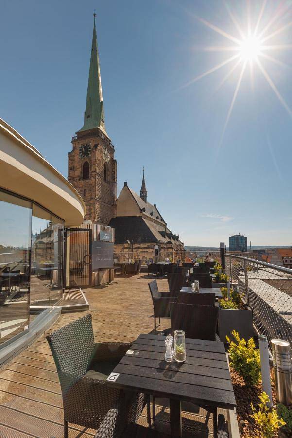 Hotel voor 2 personen, with whirlpool and sauna as well as terras in Pilsen