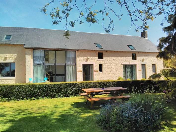 Location de vacances pour 4 personnes, avec jardin et vue à Trévières - 2