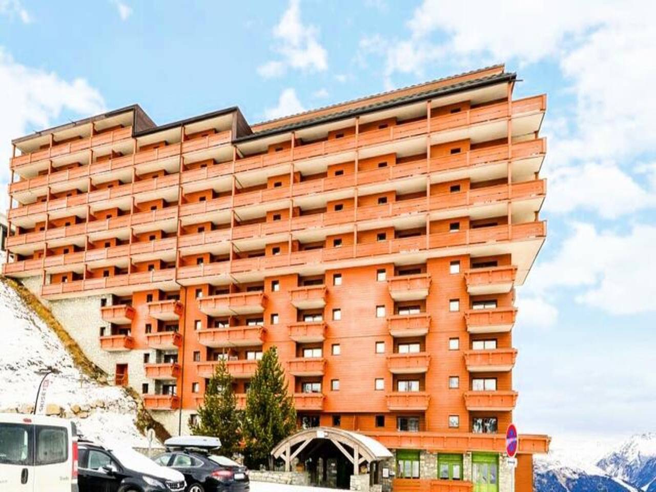 Appartement entier, Appartement à La Plagne avec vue sur le Mont Blanc in Aime 2000, Aime-la-Plagne