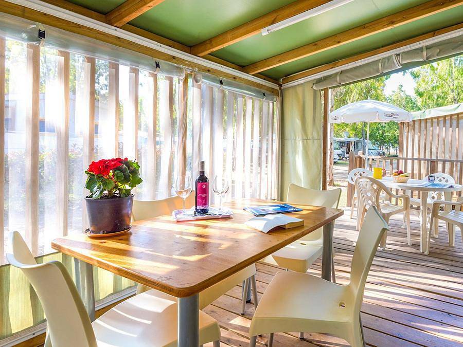 Camping Village Laguna Blu - Canvas and wooden tent 4 persons - Clever in Fertilia, Sassari Province