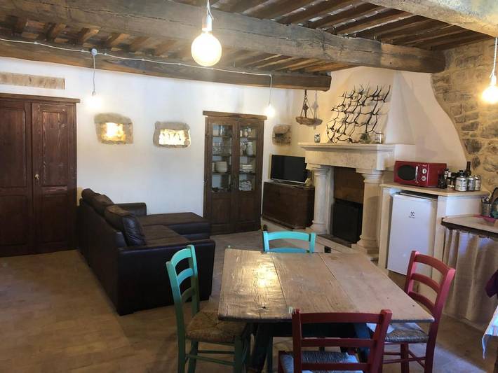 Location de vacances pour 2 personnes, avec terrasse à Campiglia d'Orcia