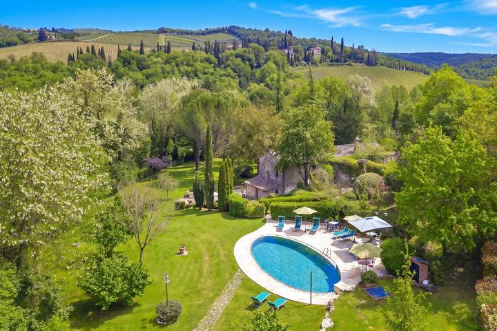 Villa per 12 persone in Siena e dintorni