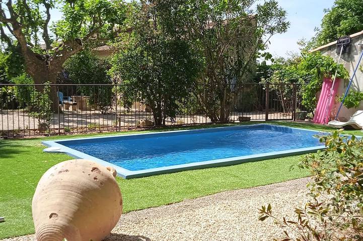 Ferienhaus für 4 Personen, mit Garten und Pool - 1