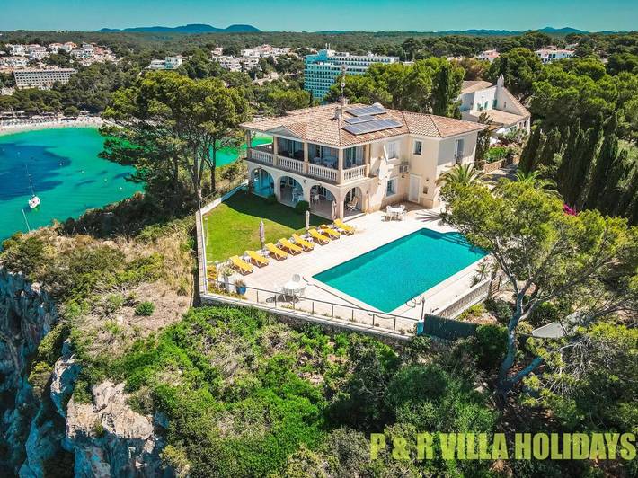 Villa pour 8 personnes, avec jardin ainsi que piscine et vue, animaux acceptés à Cala Galdana - 3
