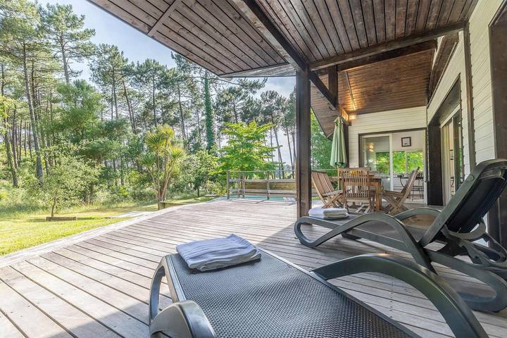 Villa pour 12 personnes, avec piscine dans les Landes - 2