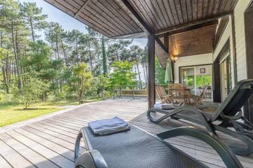 Villa pour 12 Personnes dans Moliets-et-Maa, Région de Dax, Photo 1