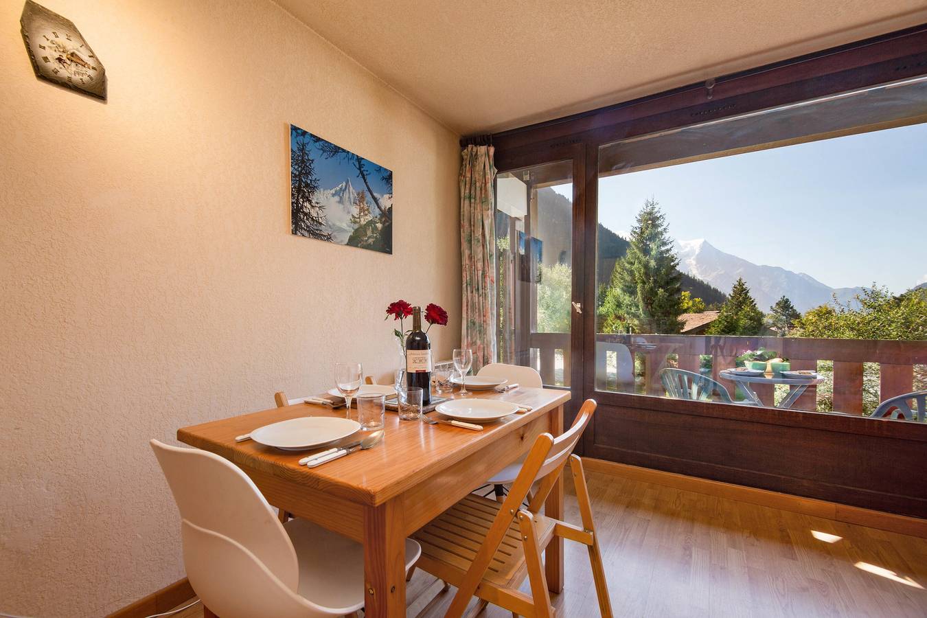 Geheel appartement, Résidence La Verte 15 ski in/ski out in Argentière, Chamonix