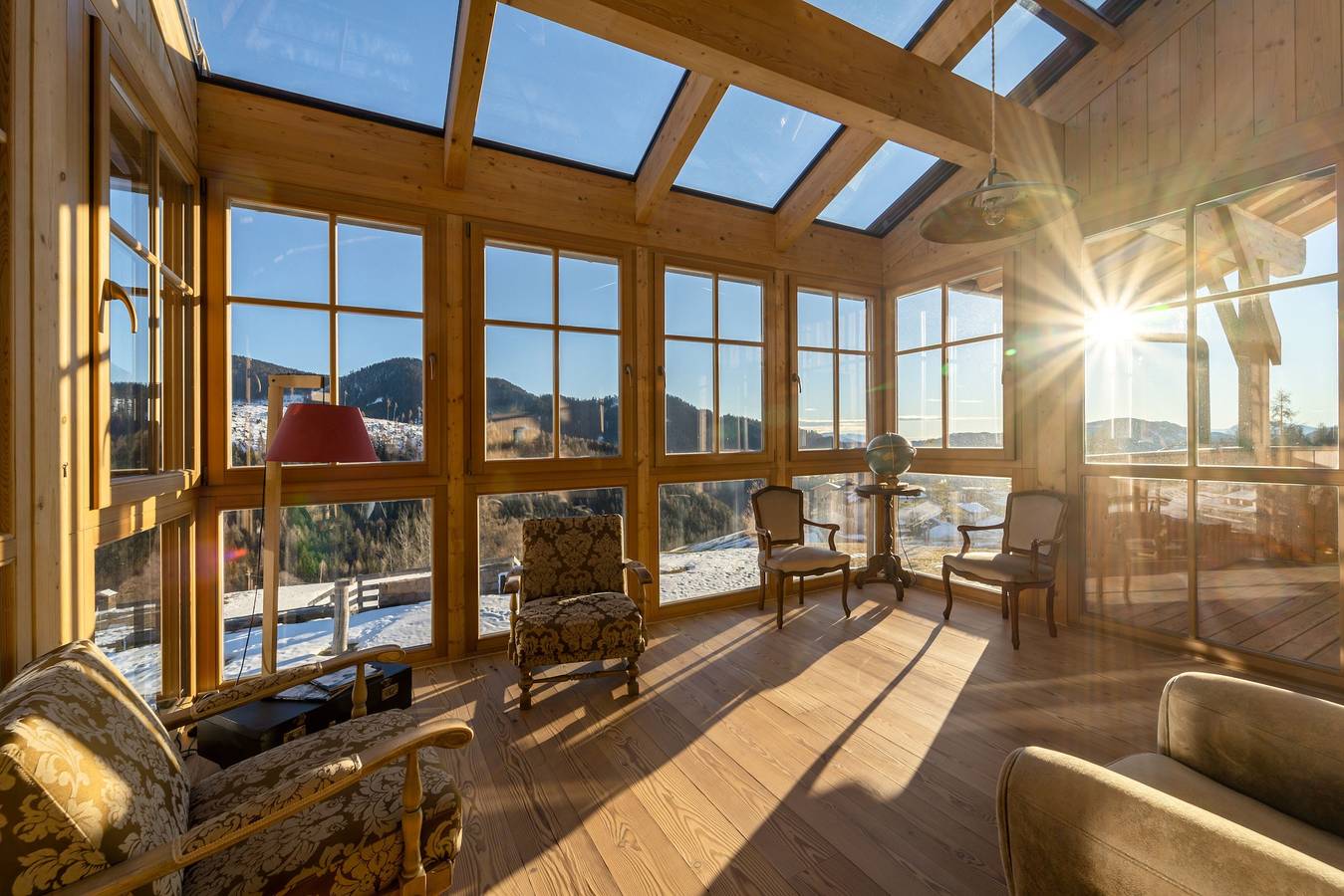 Ferienhaus 'Lexn Radein' mit Bergblick, Wlan und Klimaanlage in Aldein, Südtirol