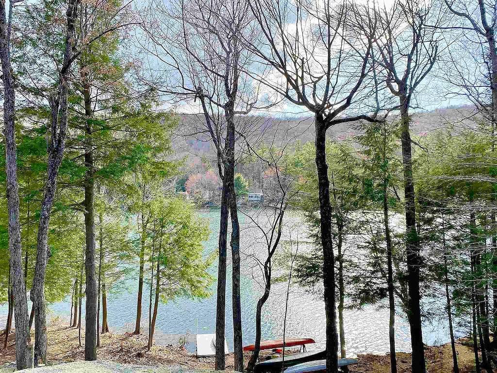 Waterfront cozy cabin near Mt. & Lake Sunapee in Newbury (NH), Lake Sunapee