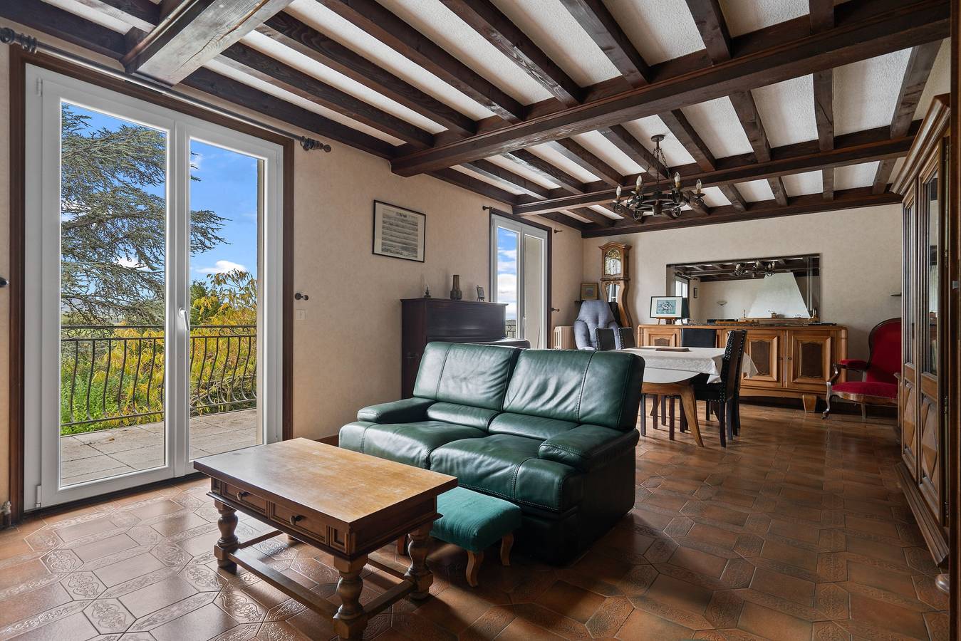 Ferienhaus "Chalet Echalas" mit privater Terrasse, privatem Garten und Wlan in Échalas, Lyon und Umgebung