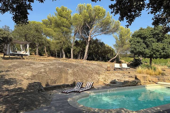 Maison de vacances pour 8 personnes, avec jardin à Beaumes-de-Venise