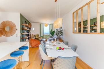 Gîte pour 5 personnes, avec balcon dans Cap Ferrat