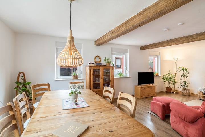 Ferienhaus für 10 Personen, mit Garten und Sauna im Pfälzer Wald