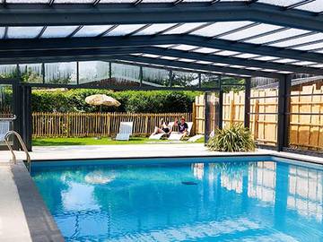 Chalet pour 5 personnes, avec bassin pour enfant, animaux acceptés en Dordogne