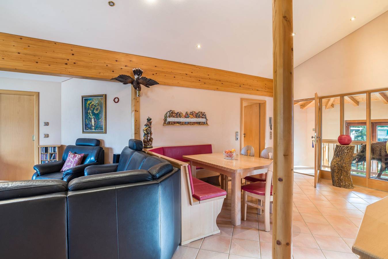 Ganze Wohnung, Ferienwohnung 'Haus Am Bächel' mit Balkon und Wlan in Lauf, Mittlerer Schwarzwald