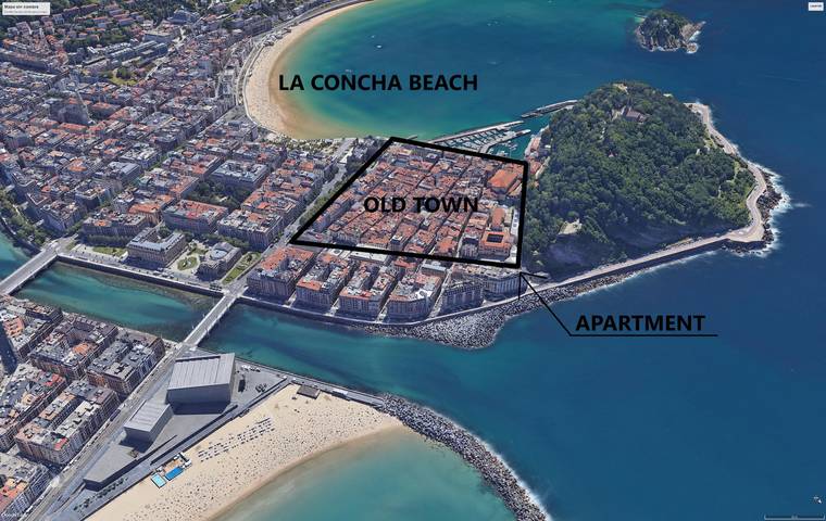 Ferienwohnung für 4 Personen in San Sebastian - 3