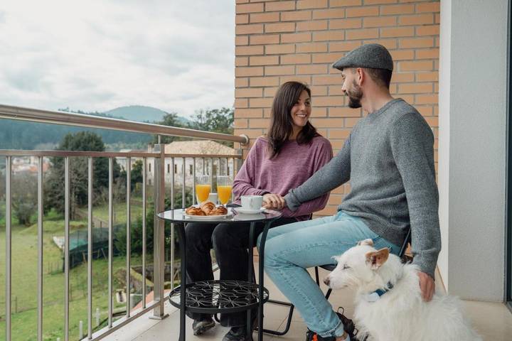 Location de vacances pour 4 personnes, avec jardin et vue dans Miranda do Corvo