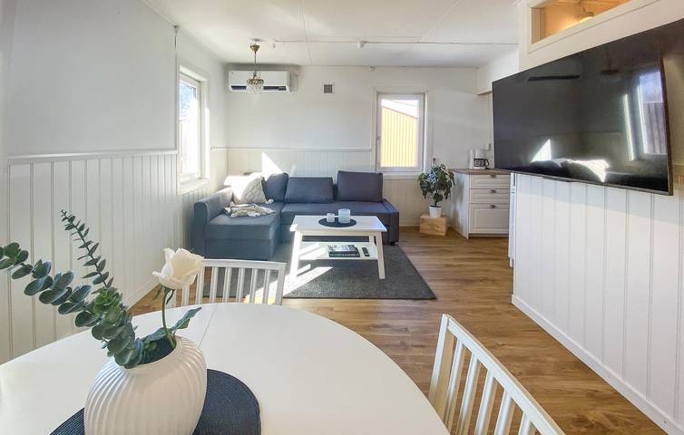 Ferienhaus für 5 Personen mit Seeblick in Tived distrikt, Laxa