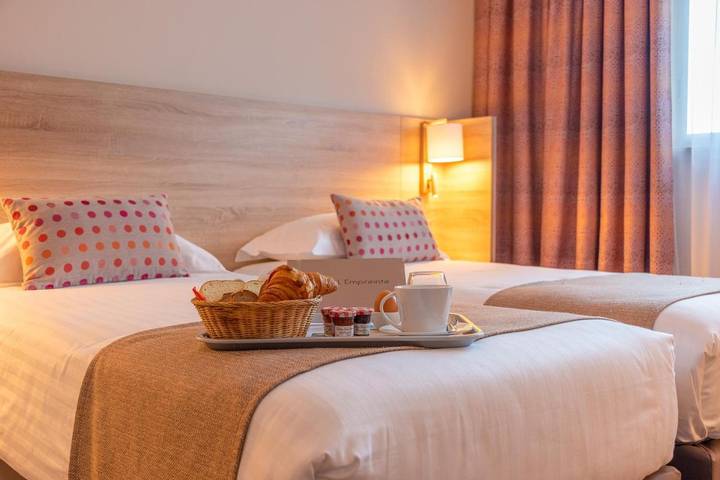 Hôtel pour 2 personnes, avec balcon