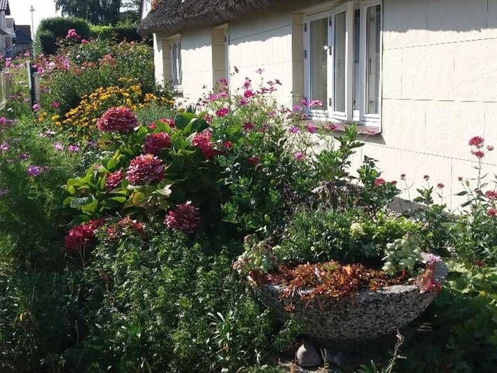 Ferienwohnung für 3 Personen, mit Terrasse und Garten in Klein Zicker