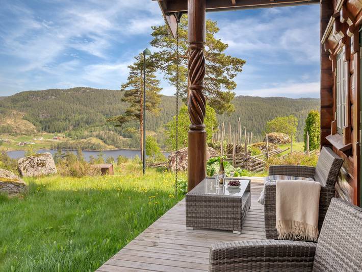 Ferienhaus für 8 Personen, mit Terrasse und Garten sowie Sauna in Åseral - 2