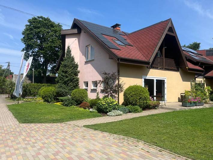 Gîte pour 5 personnes, avec Balcon et Terrasse ainsi que Jardin et Sauna à Riga - 3