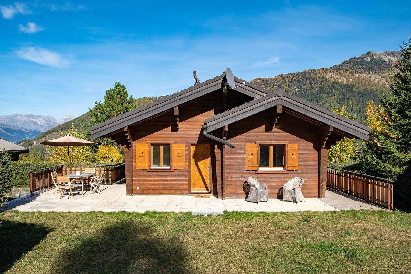 Chalet du Bourg in La Tzoumaz, Riddes