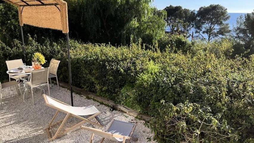 Appartement de vacances pour 3 personnes, avec jardin