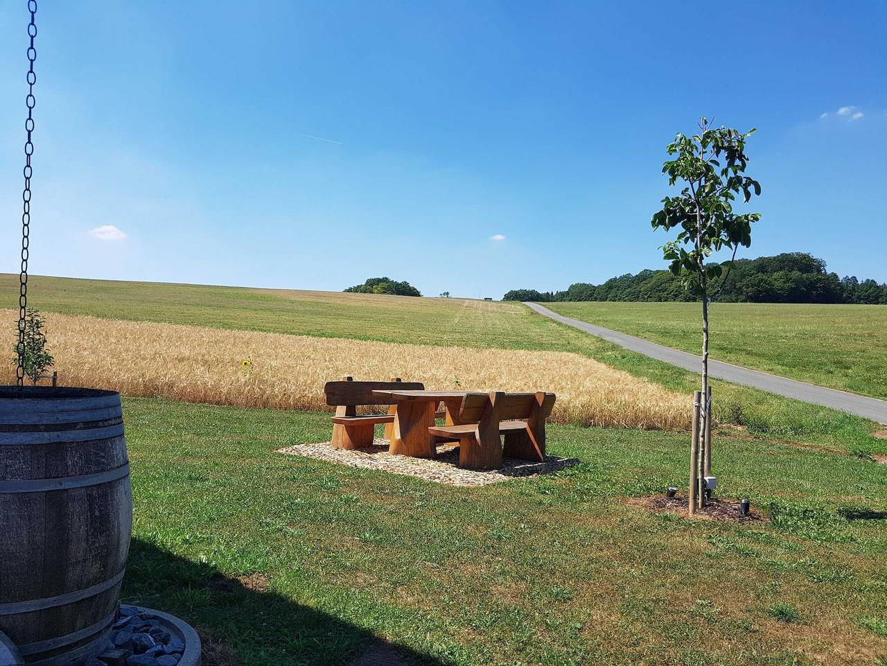Ganze Ferienwohnung, Steirer-Hof - Kanada-Blockhaus in Vöhl, Waldecker Land