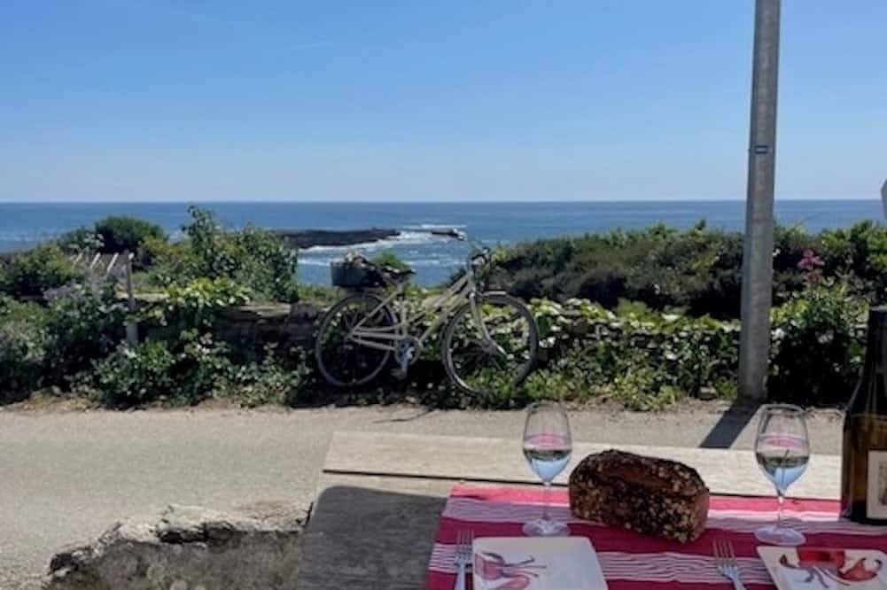 Charming fisherman's cottage, full sea view, 50 m walk to the beach in Groix, Côte des Mégalithes