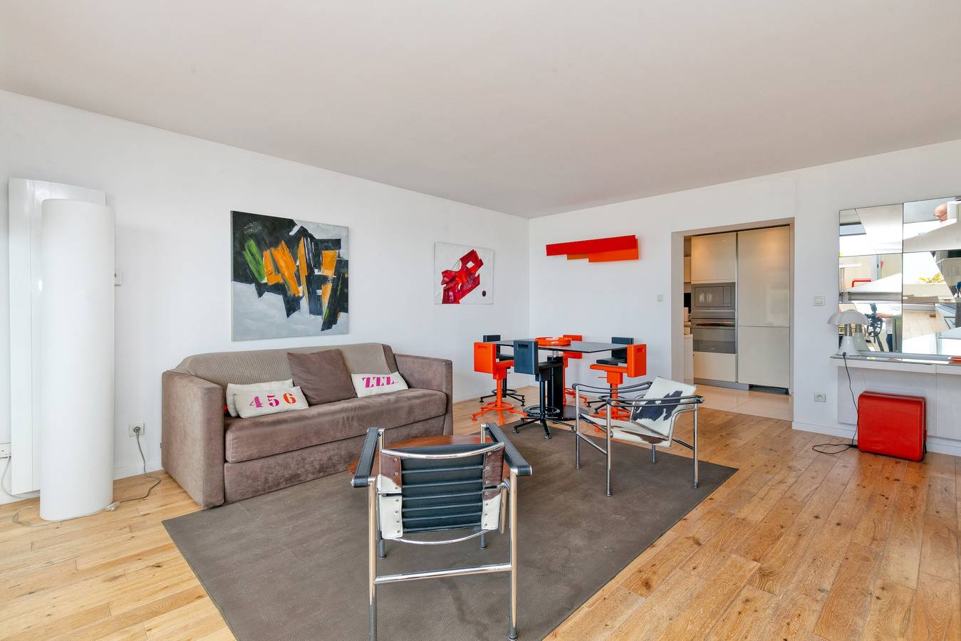 Ganze Wohnung, Ferienwohnung 'Appartement Face Mer Sur Plage' mit privater Terrasse in La Baule-Escoublac, Côte d'Amour